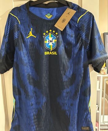 Maillot Brésil football 2026 X Jordan edition limitée 