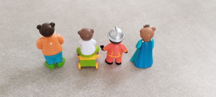 Lot de figurines petit ours brun - photo numéro 2