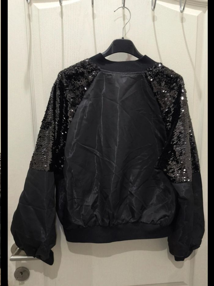 Veste bombers sequins - photo numéro 4