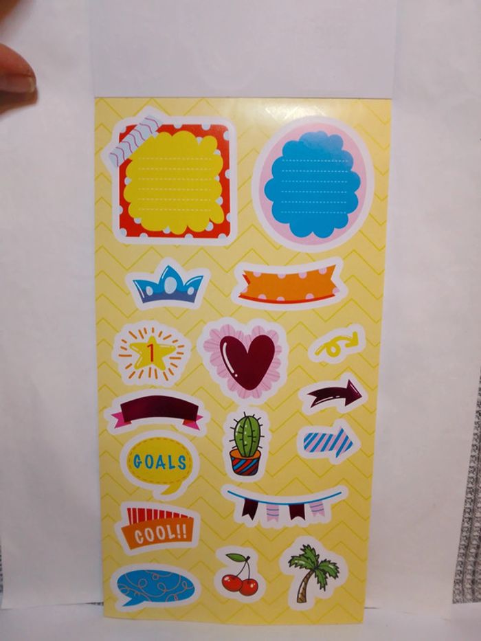 Sticker book élastique "Bright" - photo numéro 8