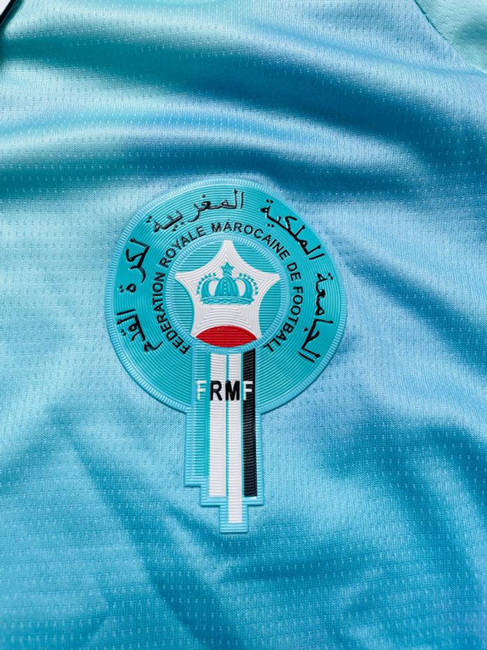 Maillot concept foot Maroc bleu taille S - photo numéro 6