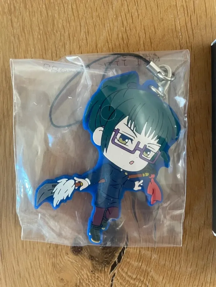 Jujutsu Kaisen – Porte-clés caoutchouc Zenin Maki Ichiban Kuji Kyun-Chara Illustrations 7 cm - photo numéro 2