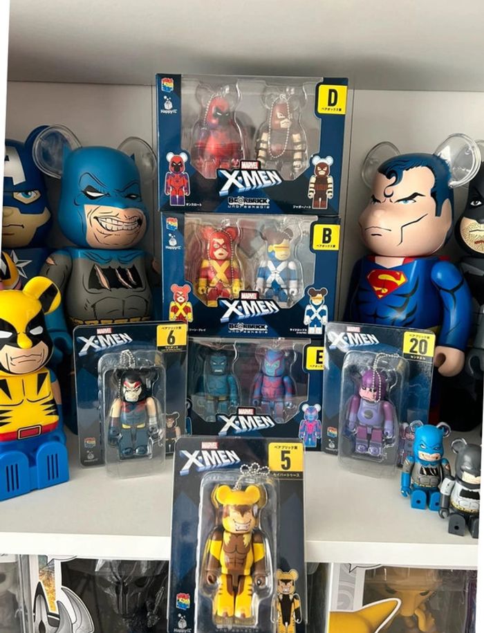 Bearbrick x-men lottery
