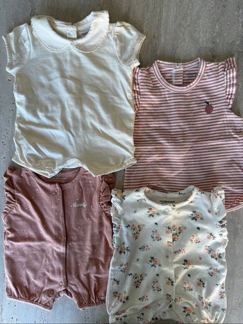 Lots de combi-short Verbaudet