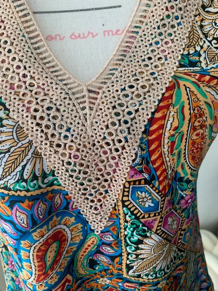 Haut caraco bohème SHEIN – Taille S (36 / US 4) - photo numéro 7