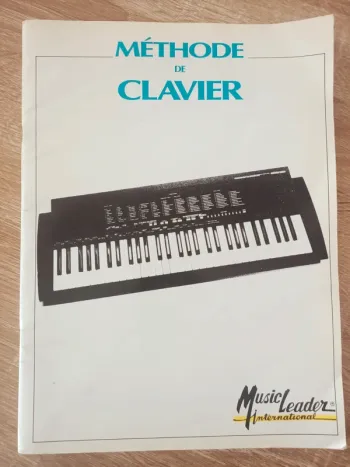 Livre Méthode de clavier