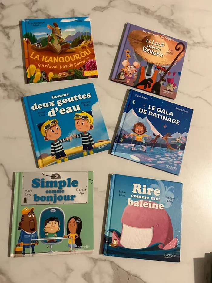 Lot de 6 livres