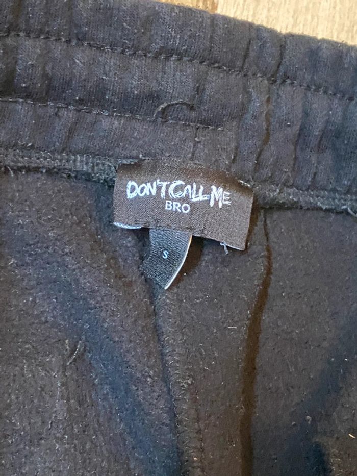 Pantalon de jogging/de survêtement noir à lettres blanche - photo numéro 9