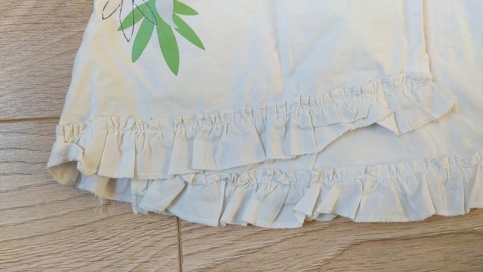 Robe blanche 3 mois fleurs - photo numéro 4