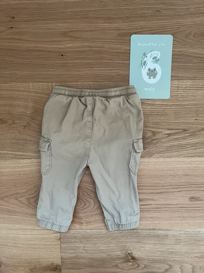 Pantalon « cargo » beige - photo numéro 4