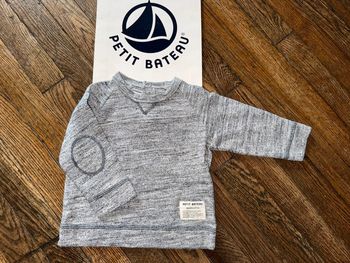 Sweat petit bateau 6 mois