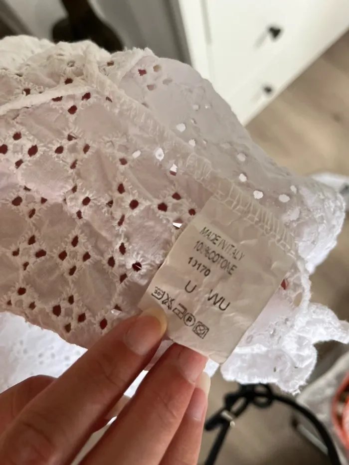 Haut blanc taille unique épaules dénudé - photo numéro 3