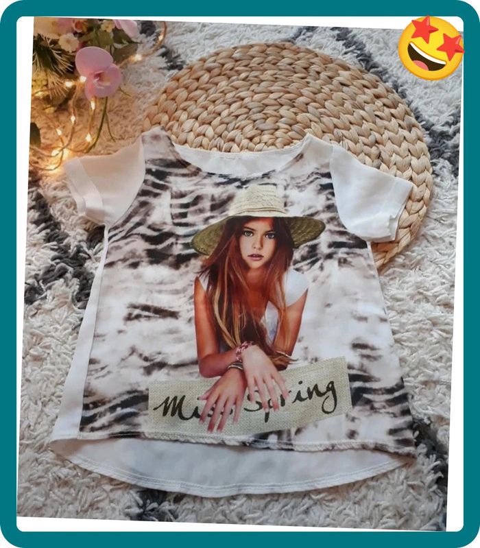 Blouse d'été Comme Neuve Taille 4 ans🌿💝