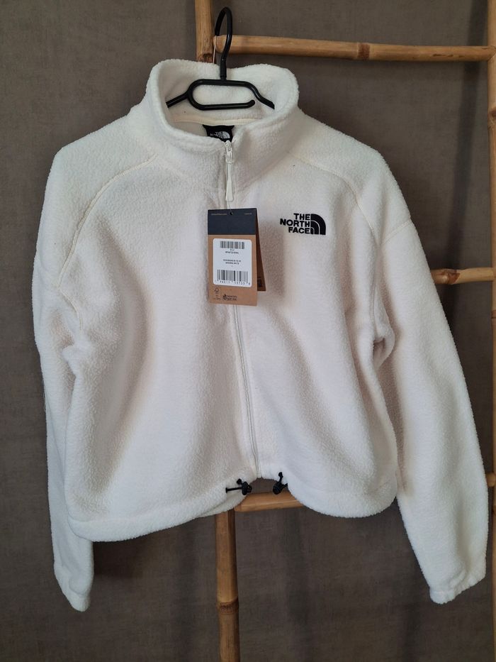 Polaire Sherpa The North Face Crop Top - photo numéro 2
