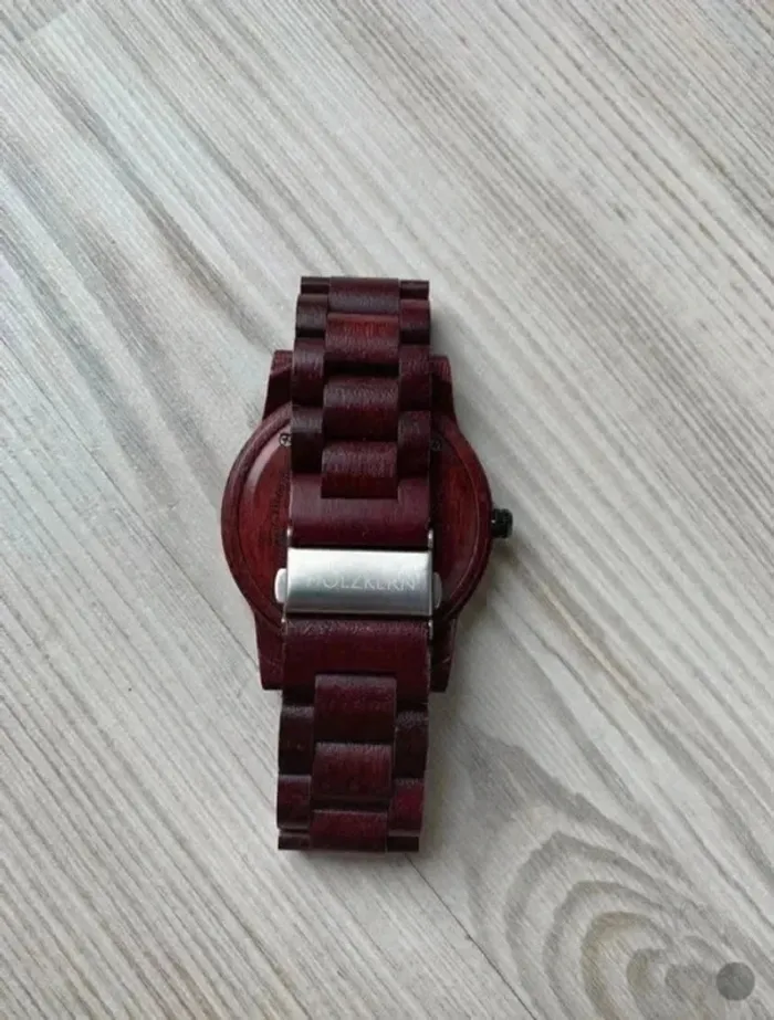 Montre Holzkern en bois – montre homme - photo numéro 3