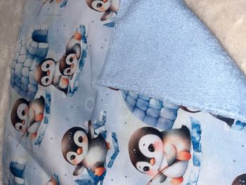 Serviette de table pingouin 