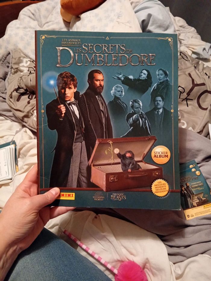 Album stickers panini les secrets de dumbledore - photo numéro 4