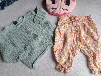 Ensemble pantalon gilet été