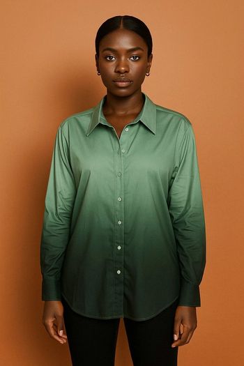 Chemise verte