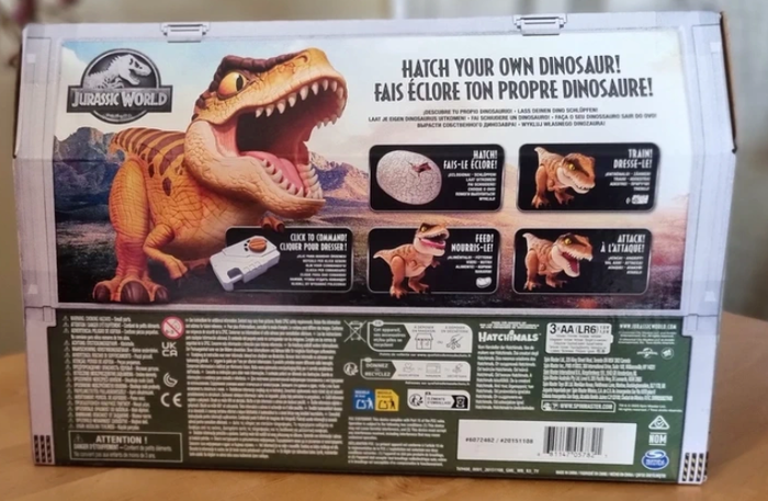 Jurassic World - œuf de T.Rex Primal hatch - neuf - photo numéro 2