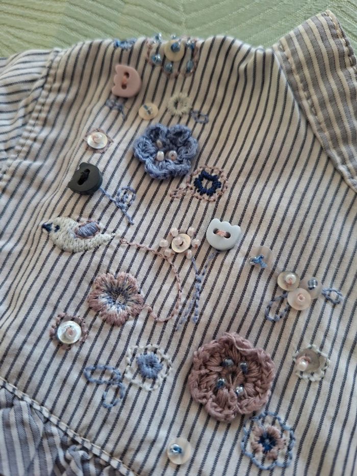 Jegging, t-shirt manches longues et chemise 24 mois - photo numéro 5