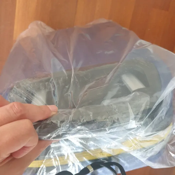 Valise cabine bleu Pitch avec fermeture zip jaune neuve - photo numéro 6