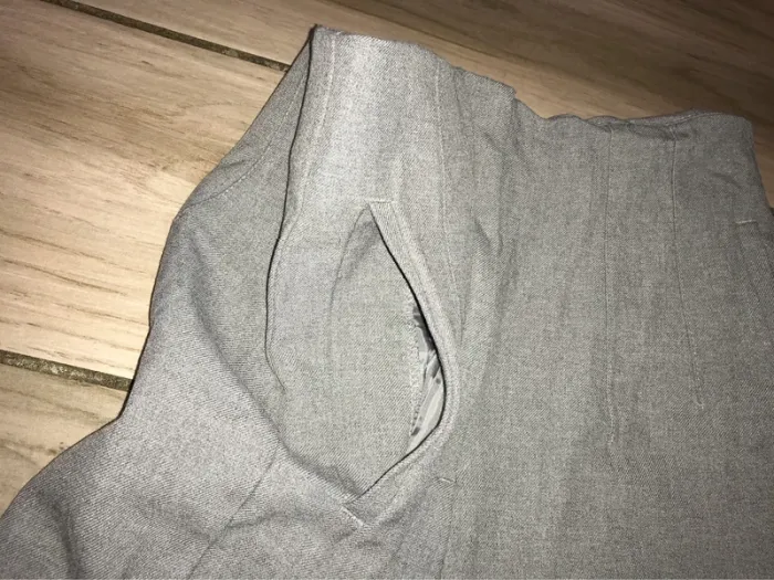 Pantalon zara gris M - photo numéro 4