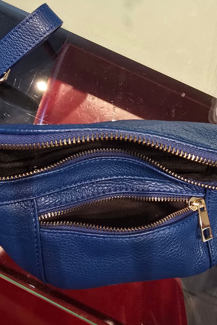 Sac banane femme bleu marine - photo numéro 9