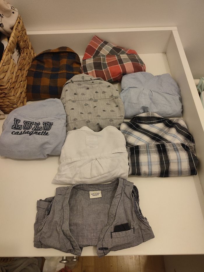 Chemise 18 mois manche longue