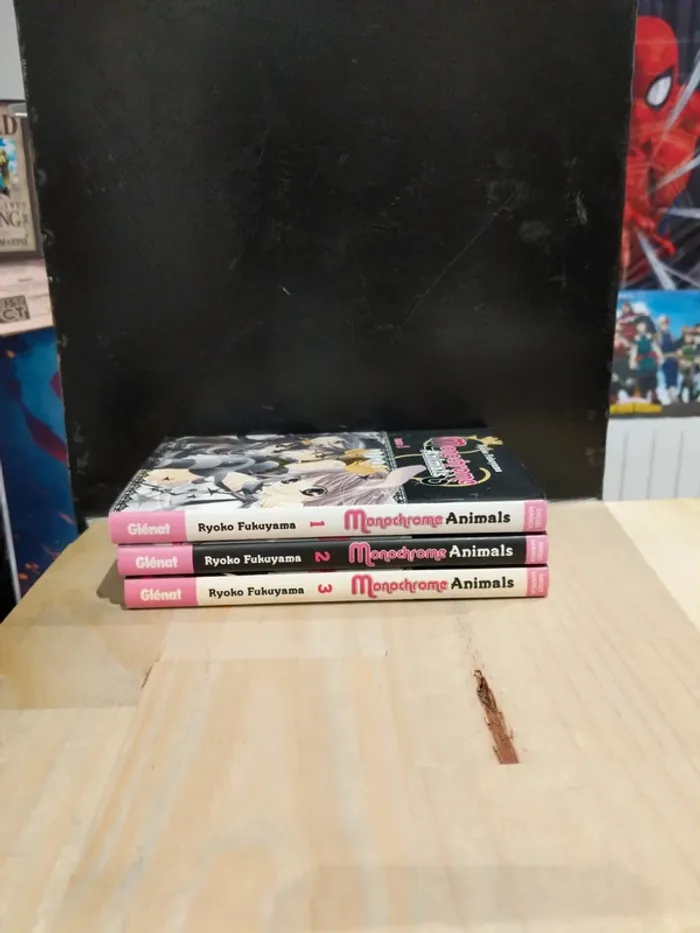 Lot Monochrome Animals – Tomes 1 à 3
