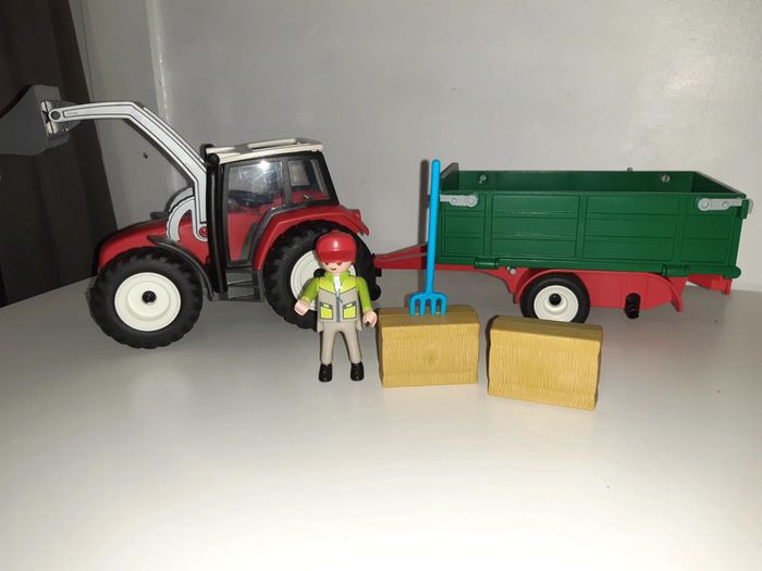 Grand tracteur playmobil - photo numéro 2