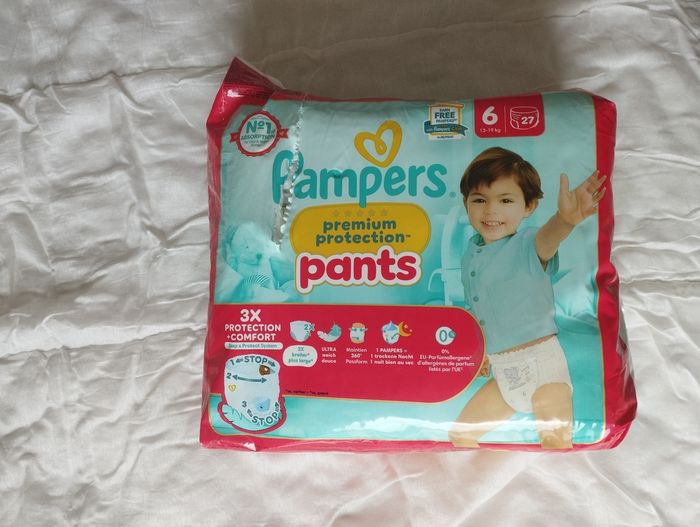 Paquet de couche Pampers taille 6 - photo numéro 2