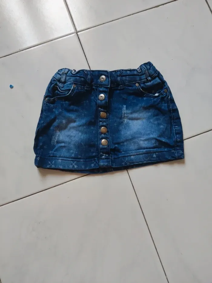 Jupe jean orchestra 4 ans