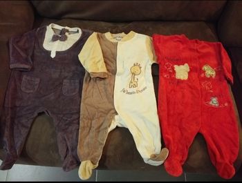 Lot de 3 pyjamas