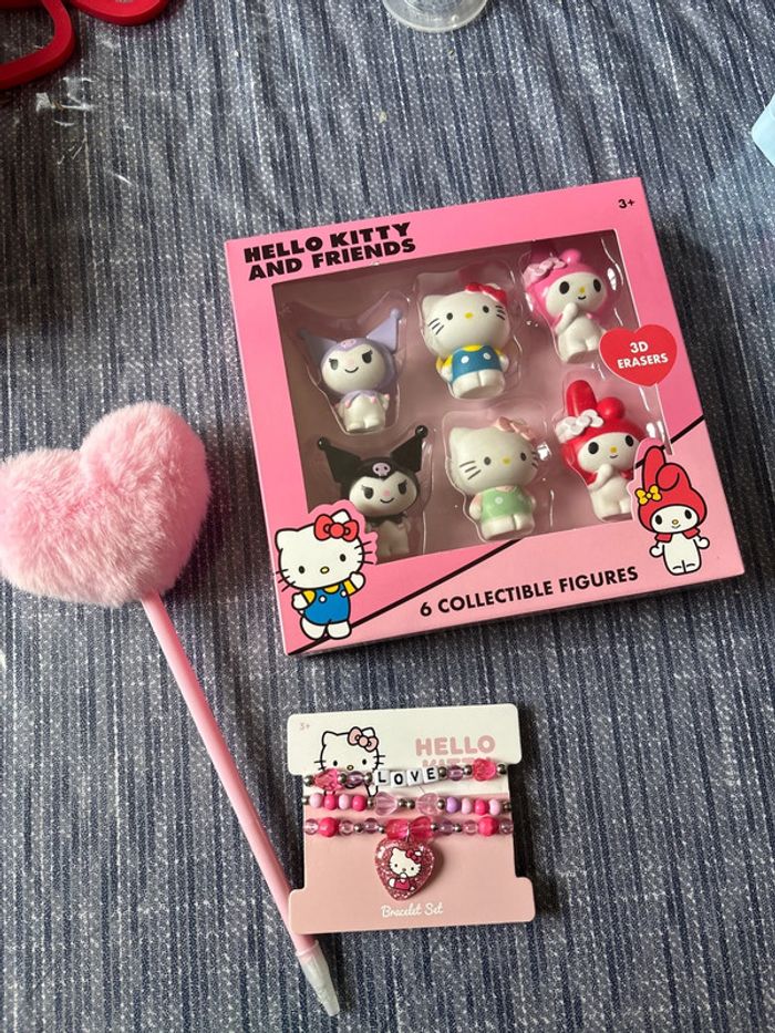Gomme kitty + bracelet kitty - photo numéro 2