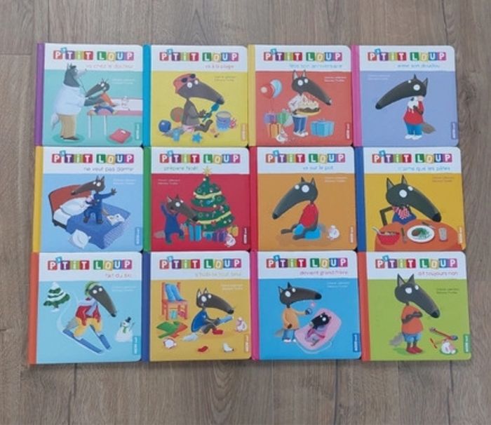 Lot 12 livres p’tit loup
