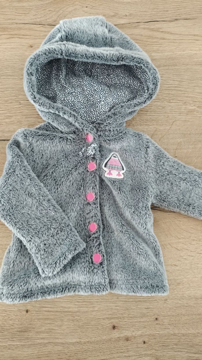Gilet capuche 9 mois