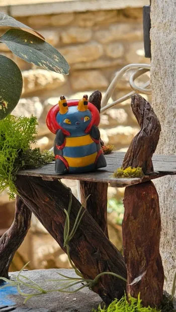 Super figurine Pokemon Nintendo finger puppet muciole