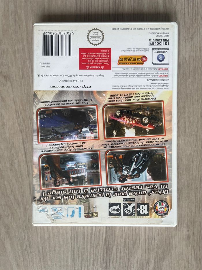 Jeu pour Nintendo Wii, Driver parallel lines, en français. - photo numéro 3