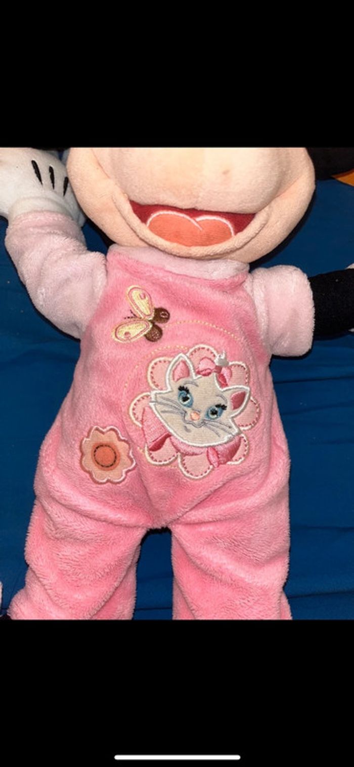Peluche minnie habillé en marie - photo numéro 4