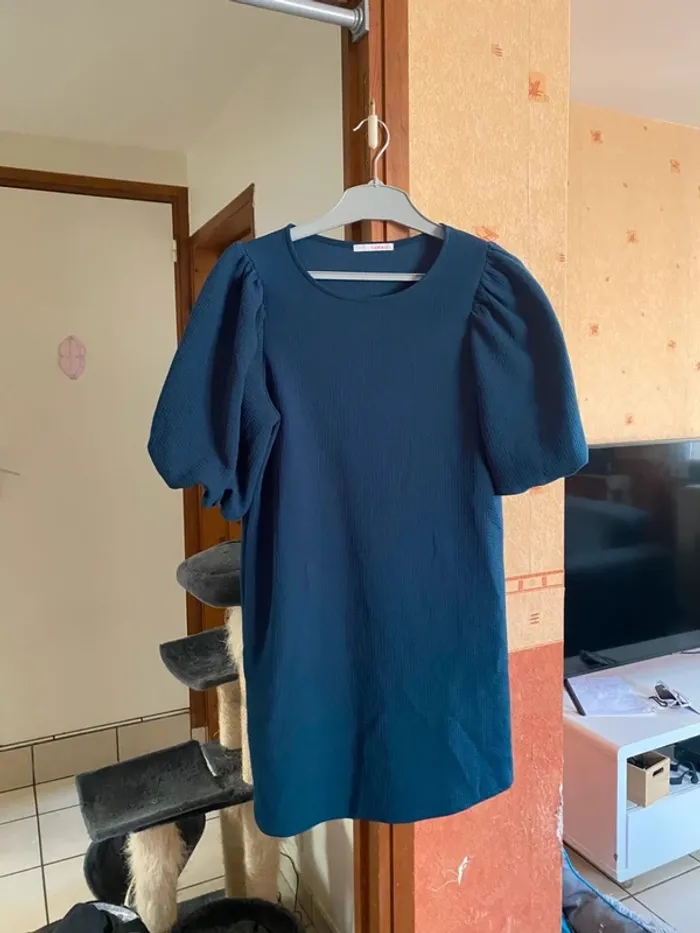 Robe Camaïeu bleu canard 💙 Taille 42 – Élégante & tendance - photo numéro 2