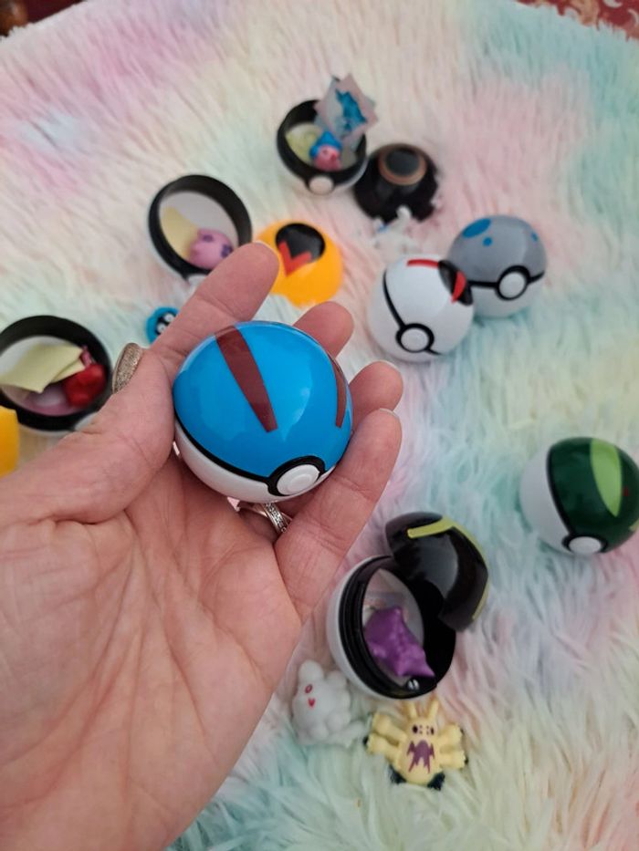 Lot de pokeball pokemon - photo numéro 5