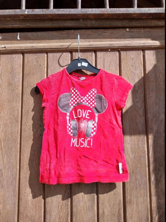 Tee-shirt minnie 5 ans fille