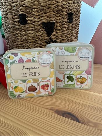 Cartes flash - les fruits et légumes