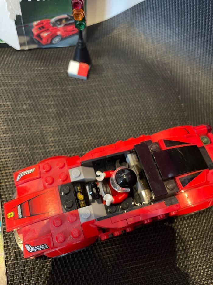 Lego Speed champions 75899 la Ferrari vendu non complet non vérifié avec notice et boîte - photo numéro 9