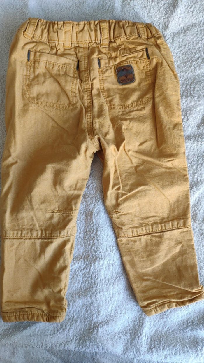 Pantalon moutarde obaibi 18 mois - photo numéro 4