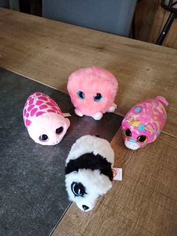 Lot mini peluches ty
