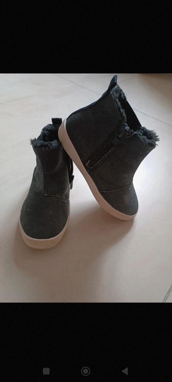 Chaussures montantes fourrées