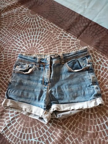 Short en jean Fille 10 ans kiabi