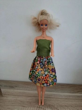 Petite robe bustier style Barbie